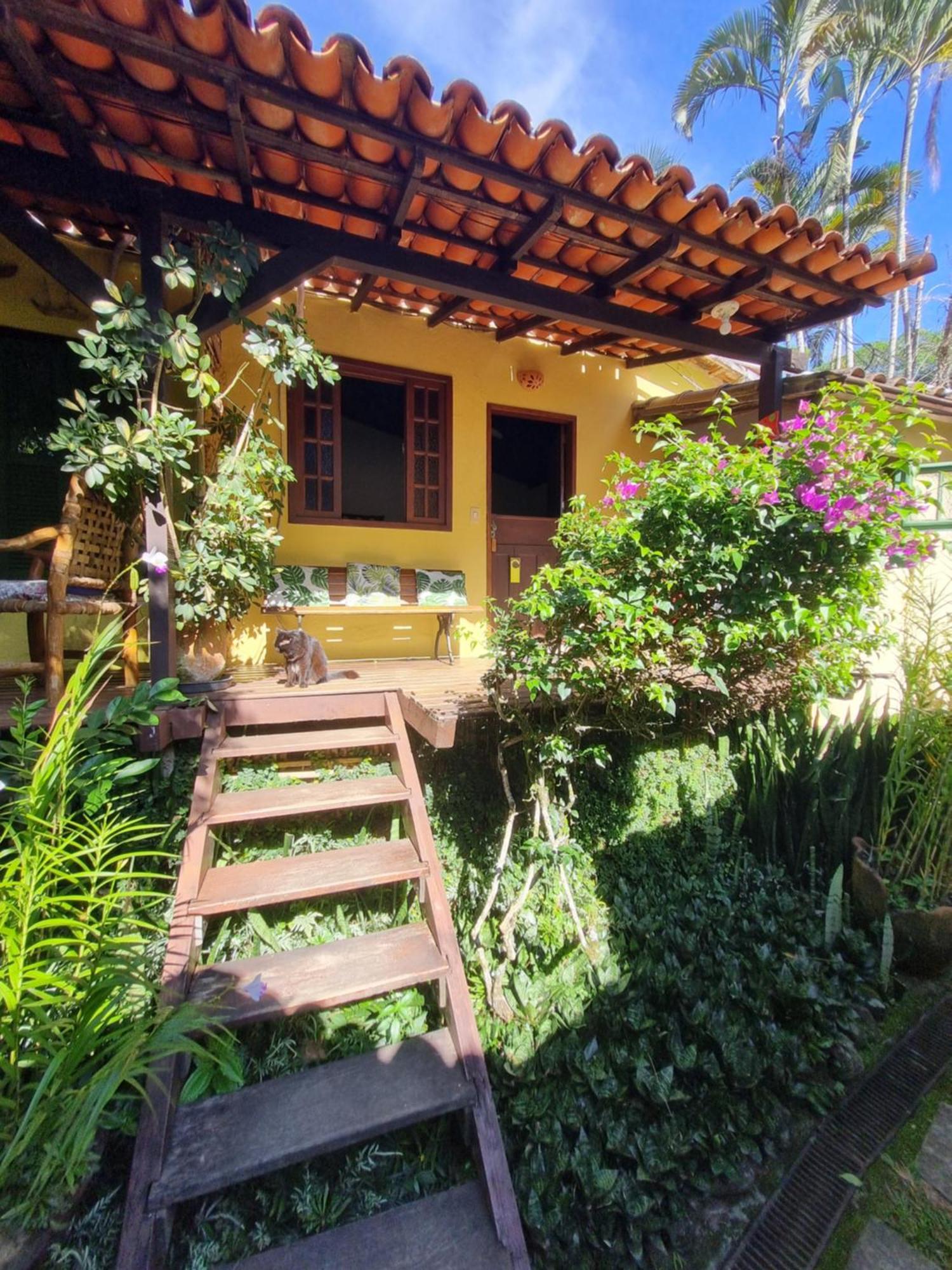 Pousada Cachoeira Vila do Abraao Bagian luar foto